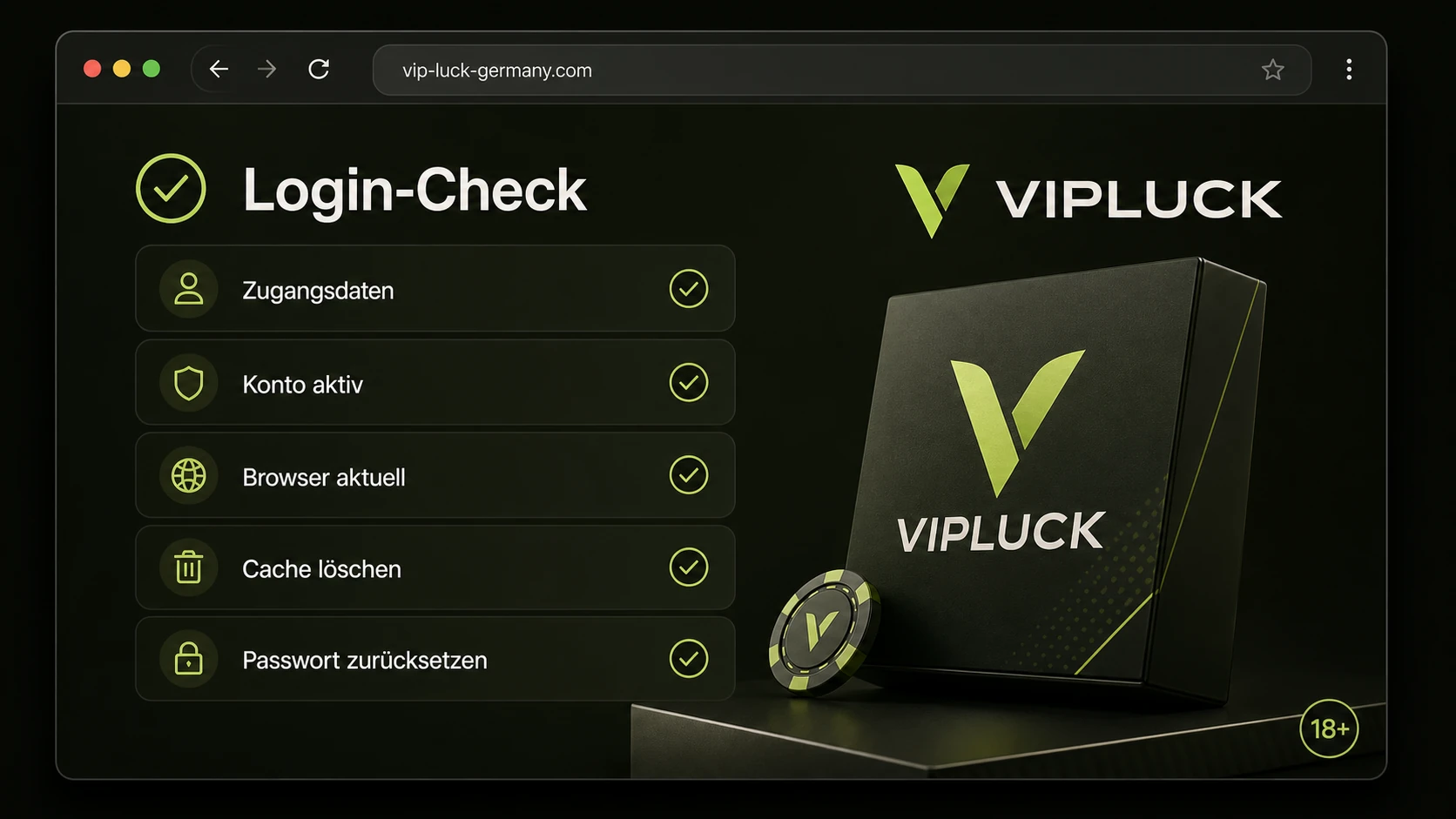 Fazit zum Vipluck Casino Login